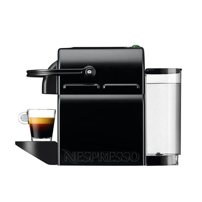 Nespresso D40-ME-BK-NE Inissia Fully Automatic Capsule Espresso Coffee Pod Machine (Ruby Black) - D40MEBKNE