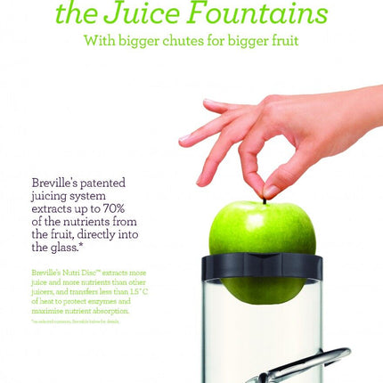 Breville JE95 Two-Speed Juice Fountain Juicer