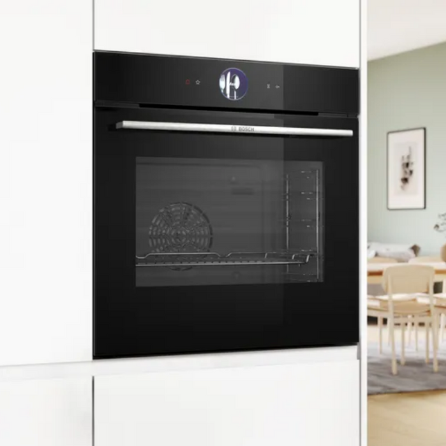 Bosch HBG7764B1 Series 8 Built-in Oven 71Litre Capacity Home Connect HBG7563B1 71L Oven Bina Dalam