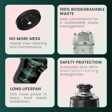 KleenGard SD1250 Food Waste Disposer Premium