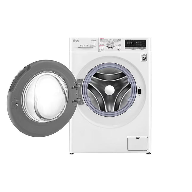 (DELIVERY KL & SELANGOR ONLY ) LG FV1409S4W 9KG AI DIRECT FRONT LOAD WASHING MACHINE