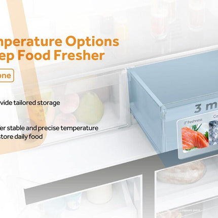 Haier 529L 4-Door Twin Inverter Refrigerator / Fridge / HCS Moist Zone / H-DEO Fresh - HRF-IM585HG(W)