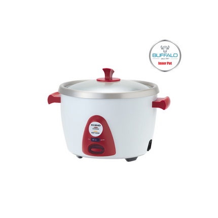 Khind Anshin (Red Alpha) Rice Cooker 0.6L RC106M / RC106M(PW) / 1.0L RC110M / RC110M(PW) Pearl White / 1.8L RC118M / RC118M(PW) / 2.8L RC128M Periuk Nasi