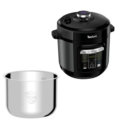 Tefal CY601D65 Pressure Cooker Home Chef Smart 6.0L Fast Cook 1000W CY601D