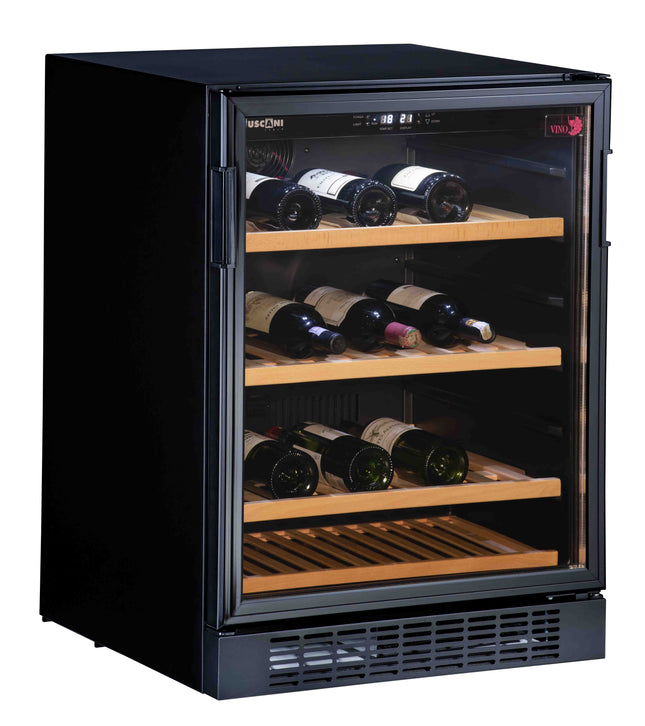 [FOC Vacuum Cleaner] Tuscani BELLONA 45 Wine Chiller Cooler / Cellar / Cabinet 42 Bottles Single Zone Bello Vino - BELLONA45