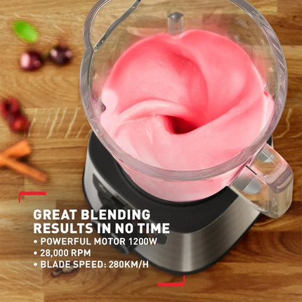 Tefal BL871D 2.0L Perfect Mix + High Speed Thermo-Resistant Glass Jar Blender | ESH