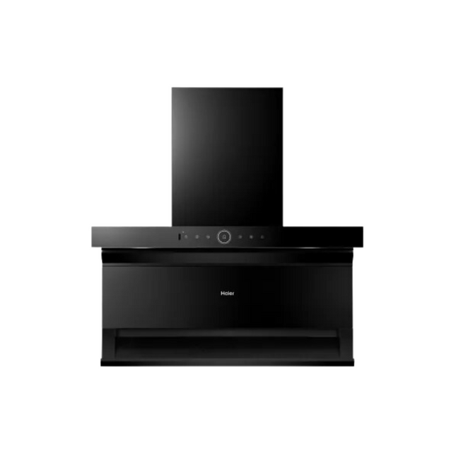 Haier Ventilation Hood HVQ-795HGBGMY/H 90cm Smart Air Flow Heat Self Clean Premium Black HVQ795HGBGMY/H Cerobong Asap