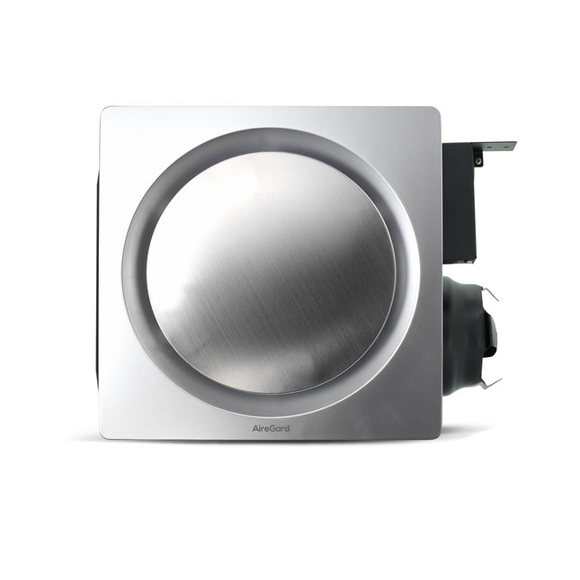 AireGard AS-9020-D1 Air Ventilation Exhaust Fan Silent Series (Round) (Silver) 110cfm 4" / 4 Inches - AS9020D1/AS9020D2
