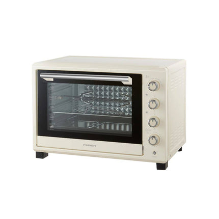 FABER 45L Electronic Oven IVORY 464 2 Layers Tempered Glass 3D Diamond Inner Wall FEO IVORY464 Ketuhar