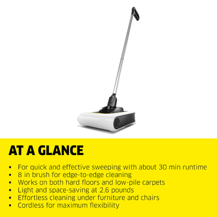Karcher 1.258-000.0 KB5 Cordless Electric Broom Lithium-ion battery 30min (KB 5 - 12580000)