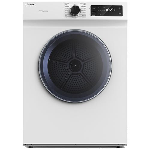 Toshiba 7kg tumble dryer TD-H80SEM (white) tdh80sem/TD-H80SEM(SK) (Silver) tdh80semsk machine dryer shirt (Free 1 x laundry net)