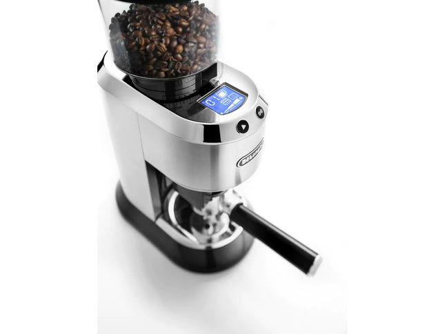 Delonghi 14 Cups Dedica Burr Coffee Grinder | KG521.M (Espresso Drip Filter Moka Pot French Press Coffee Coffee Bean Grinders KG521M KG521)