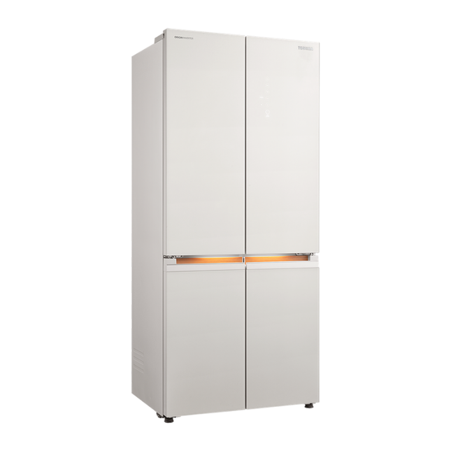 Toshiba GR-RF681WI-PGY(D4) 585L Japandi Series Kumo Multi Door Refrigerator Jade Textured Grey SeamlessFit PureBIO TSmartLife Smart Fridge