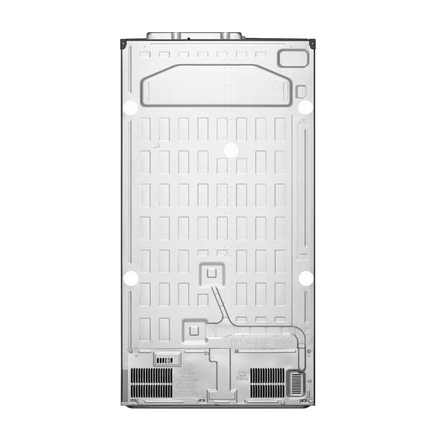 LG 694L Side by Side Fridge GC-M257CGFL with Door in Door in White Glass Finish Smart Inverter Hygience Fresh+ GCM257CGFL Peti Sejuk 冰箱