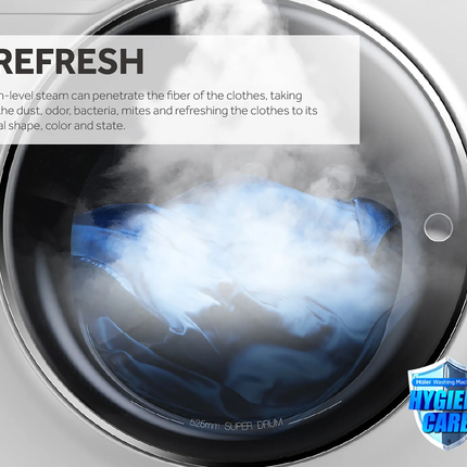 Haier 10kg/6kg 2 in 1 Front Load Super Inverter Washer Dryer / XL Drum / I-Refresh - HWD100-BP14959S8