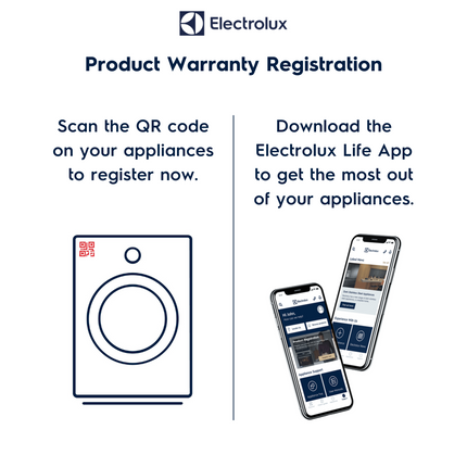 Electrolux 8.5kg Cyclonic Care Top Load Washing Machine EWT8588H1WB