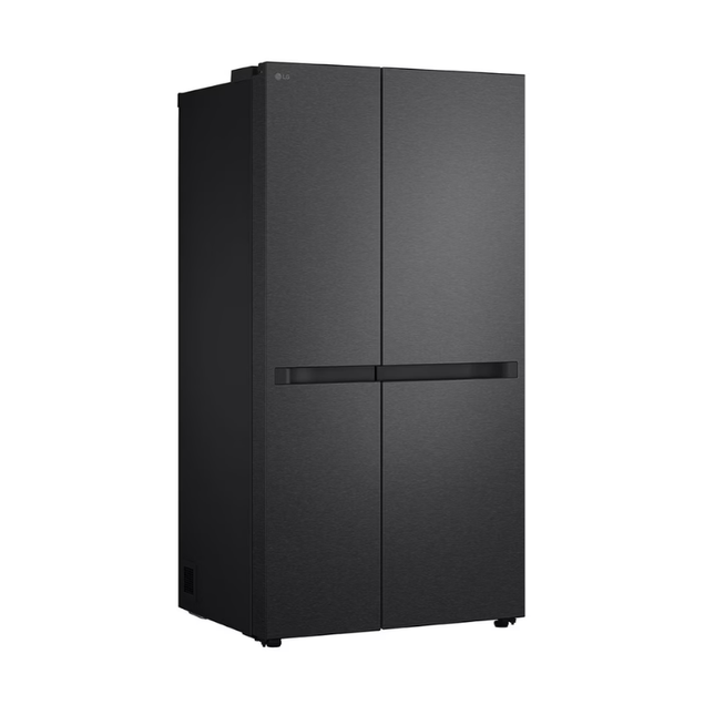 LG GC-B257KQJW 655l Side by Side Fridge in Essence Matte Black Smart Inverter™ ThinQ™ GCB257KQJW Peti Ais