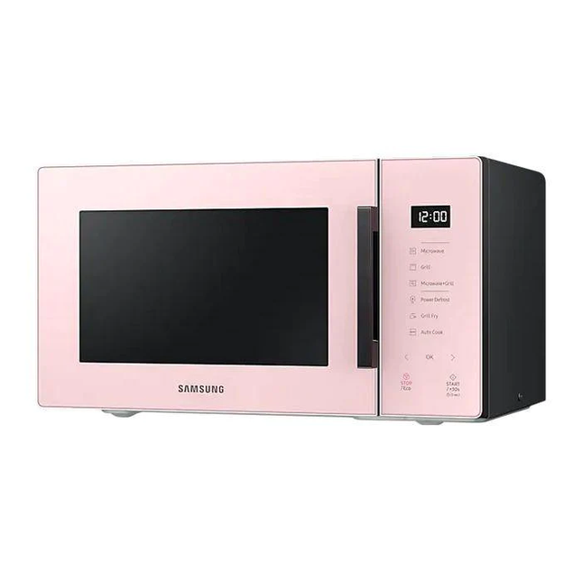 SAMSUNG 23L MG23T5018CP Grill Microwave Oven with Healthy Grill Fry Function (PINK) MG23T5018CP/SM