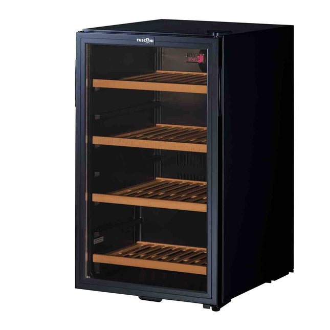 [FOC Vacuum Cleaner] Tuscani BELLONA 38 D Wine Chiller / Cooler / Cellar / Cabinet 40 bottles Single Zone Bello Vino - BELLONA38D