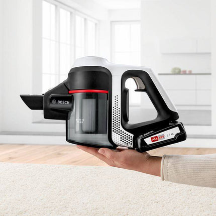 Bosch Series 6 Unlimited 18V Cordless Handstick Vacuum White - BCS61113