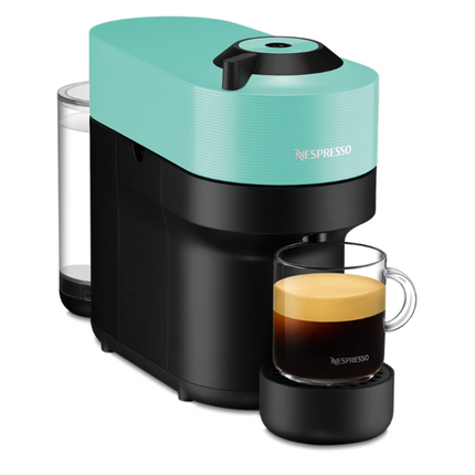 Nespresso Vertuo Pop Coffee Machine GCV2-GBA-QNE  One Touch Centrifusion Technology GCV2GBAQNE Mesin Kopi