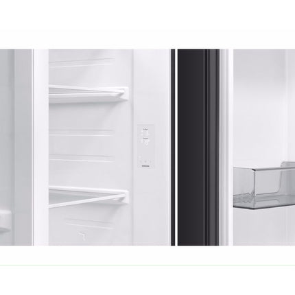 Samsung RS70F65QNWME Side By Side Fridge G680L Inverter Smart Things AI Energy Clean White