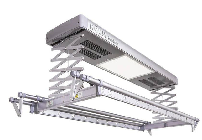 HOUM Super Dryer SD200HG / SD230DC - Capacity up to 35KG 4 Extendable Rods Minimum Electricity Consumption Dryer Machine Clothes