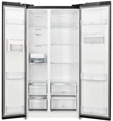 Electrolux [ ESE6645A-BMY ] Refrigerator (619L) Inverter QuickFreeze With Water Dispenser Side By Side Fridge ESE6645A-B