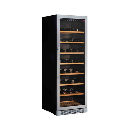 Tuscani BELLONA 166SS Wine Cellar Chiller Cooler Cabinet 151 Bottles Stainless Steel Door 424L Single Zone - BELLONA166SS
