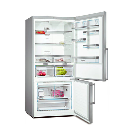 Bosch KGN86AI4MO 619L 2-Door Fridge, Bottom Freezer Refrigerator Inverter