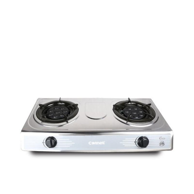 Cornell CGSS1252SS 2-Burner Stainless Steel Gas Stove