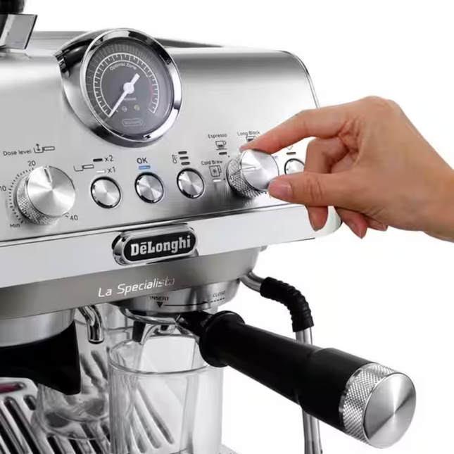 Delonghi EC9255.M La Specialista Arte Prestigio Manual Bean‑to‑Cup Coffee Machine