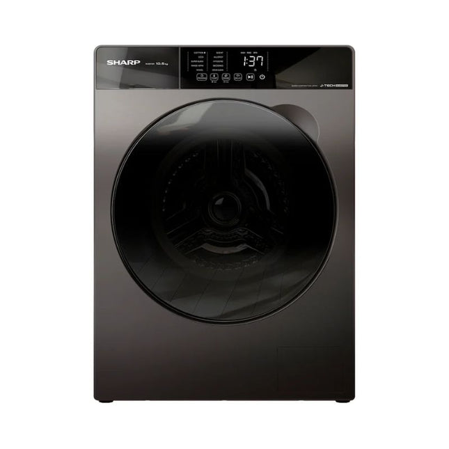 Sharp ESFK1054SMG 10.5KG Front Load Washer, Washing Machine, Inverter