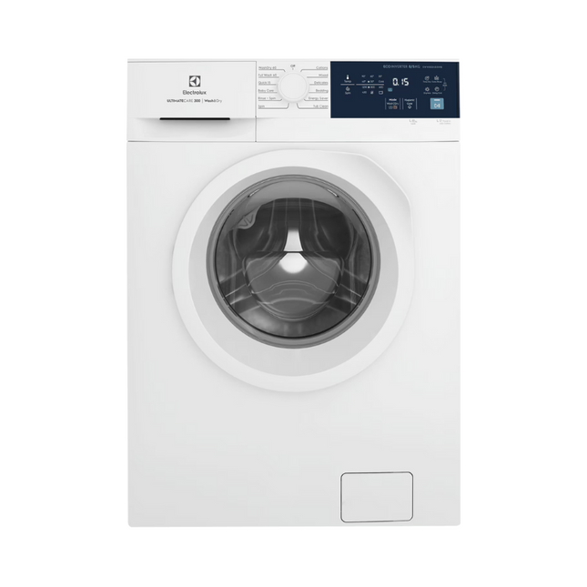 Electrolux EWW8024D3WB 8KG / 5KG Washing Machine, Ultimate Care 300 Eco Inverter Motor Hygienic Care