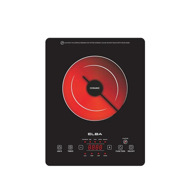 Elba ECCJ2015BK 2000W Vitro Ceramic Cooker Touch Control