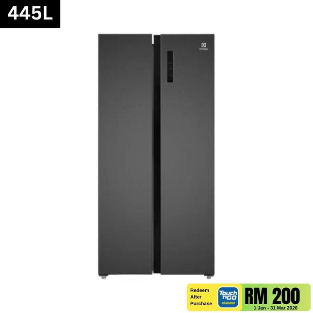 Electrolux ESE4500A-B 445L Side-By-Side Fridge Ultimatetaste 700 Refrigerator