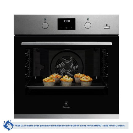 Electrolux KODGH70TXA Built-in Oven with SteamBake 72L UltimateTaste 500