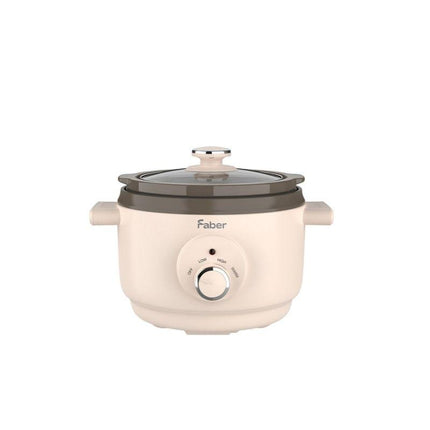Faber FSC C1500 1.5L Ceramic Slow Cooker with 3-Function Control
