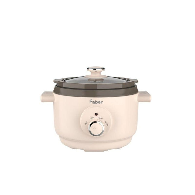 Faber FSC C1500 1.5L Ceramic Slow Cooker with 3-Function Control