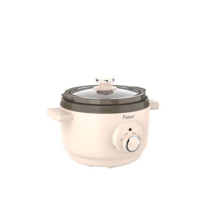 Faber FSC C1500 1.5L Ceramic Slow Cooker with 3-Function Control