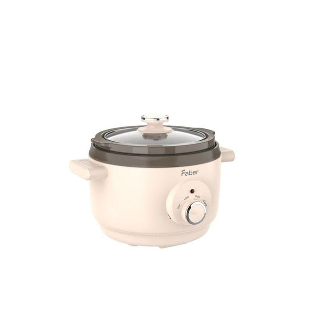 Faber FSC C1500 1.5L Ceramic Slow Cooker with 3-Function Control