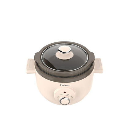 Faber FSC C1500 1.5L Ceramic Slow Cooker with 3-Function Control