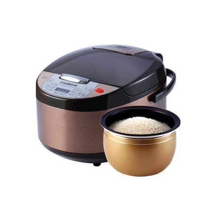 Faber RISO 18 Deluxe Rice Cooker 1.8 Litre Large Digital Panel Non Stick Coated Inner Pot RISO18
