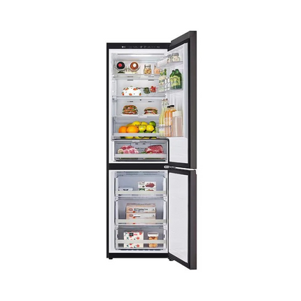 LG GC-B459QG9D 341L 2-Door Fridge, Bottom Freezer Refrigerator, Smart Inverter GCB459QG9D