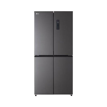LG GC-B47FFQAB 470L 4-Door Fridge Multi Door, Essence Black Steel GCB47FFQAB