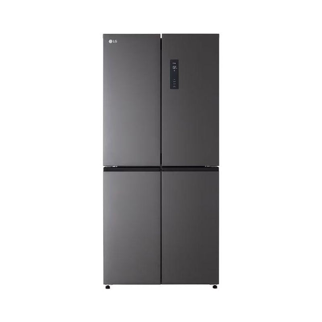 LG GC-B47FFQAB 470L 4-Door Fridge Multi Door, Essence Black Steel GCB47FFQAB