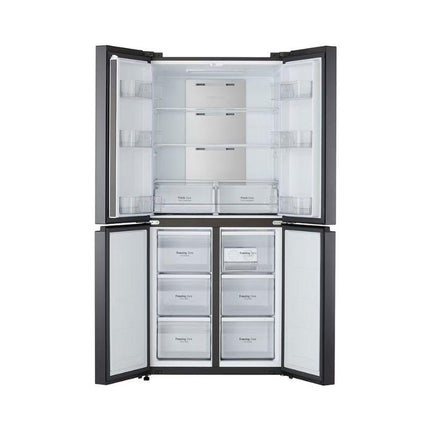 LG GC-B47FFQAB 470L 4-Door Fridge Multi Door, Essence Black Steel GCB47FFQAB