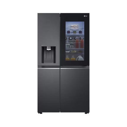 LG GC-X257CQES 635L  Side-by-Side Fridge, Door-in-Door Refrigerator, Instaview Water Ice Dispenser ThinQ