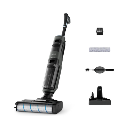 Tefal X-Clean 4 Wet & Dry Cordless Vacuum Cleaner GF5035 Floor Washer (Timesaving 2-in-1 Washing and Vacuum)