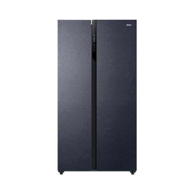 Haier HRF-IS609XM(BL) 609L Side by Side Fridge, Twin Inverter Refrigerator, H-DEO Fresh, Smart Touch Control - HRFIS609XM
